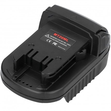 Adapteris Dewalt 18V Li-ion į Milwaukee įrankius 18V