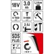 YATO perforatorius akumuliatorinis 18V 2J