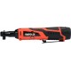 Akumuliatorinė smūginė terkšlė 1/2 45 Nm