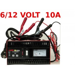 Pakrovėjas EUROTEC 6V/12V 10A akumuliatorių įkrovimui