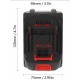 Akumuliatorius 18V-24V mini pjūklams, 1200mAh