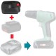 Bosch į C tipo adapteris 14,4-18V