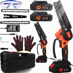 Mini pjūklas 15cm pjovimo juosta 2x24v