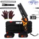 Mini pjūklas 15cm pjovimo juosta 2x24v