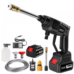 Akumuliatorinė aukšto slėgio plovykla 18V 500W 6 Bar