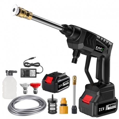 Akumuliatorinė aukšto slėgio plovykla 18V 500W 6 Bar