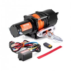 Vevor tempimo gervė 4500lbs 12 V su nuotoliniu valdymu
