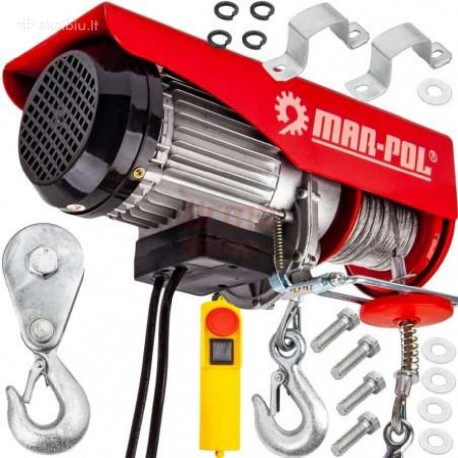 BOXER BX-563 elektrinė kėlimo gervė 2700 W 800 kg