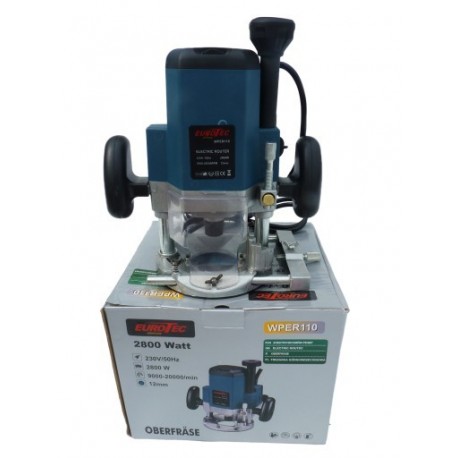 Eurotek frezeris 2800W 12mm koteliu