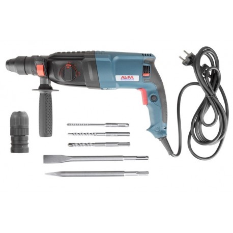 Perforatorius AL-FA 2500W su keičiama galva ALRH25
