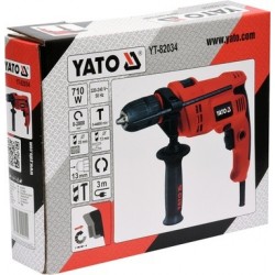 Gręžtuvas smūginis 710W Yato su grąžto laikikliu
